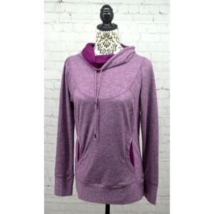 PRANA Women's Cowl Neck Ember Top SIZE MEDIUM Purple